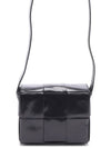 Cassette Small Leather Cross Bag Black - BOTTEGA VENETA - BALAAN 5