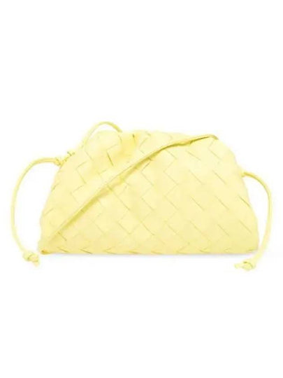 Intrecciato Mini Pouch Bag Yellow - BOTTEGA VENETA - BALAAN 2