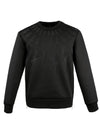 Men's Neoprene Thunder Black Sweatshirt PBJS204E E508C 01 - NEIL BARRETT - BALAAN 1