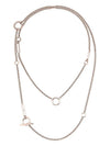 Eshafi Long Necklace Rose Gold - HERMES - BALAAN 1