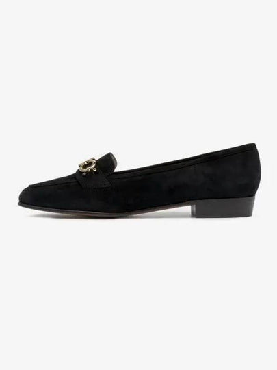 Leather Babs Leather Loafers Black - SALVATORE FERRAGAMO - BALAAN 2