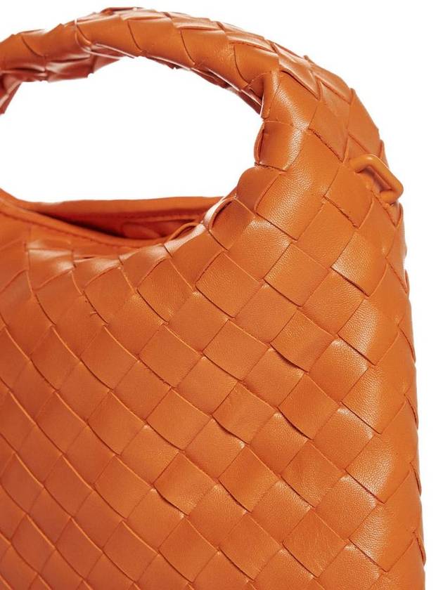 Intrecciato Mini Hop Tote Orange - BOTTEGA VENETA - BALAAN 5