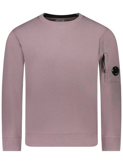 Diagonal Raised Fleece Lens Sweatshirt Purple - CP COMPANY - BALAAN 2