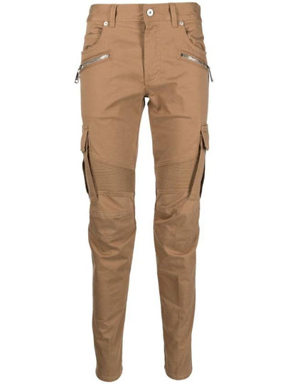 zipper detail tapered pants BH1MH016CD96 - BALMAIN - BALAAN 2