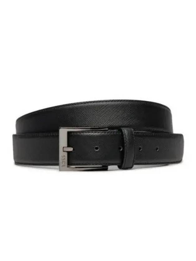 Leather Belt Black - HUGO BOSS - BALAAN 2