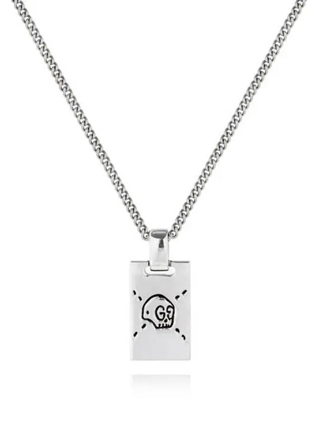 GHOST silver necklace YBB455315001 455315 - GUCCI - BALAAN 2