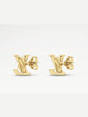 LV Iconic Earrings Gold - LOUIS VUITTON - BALAAN 4