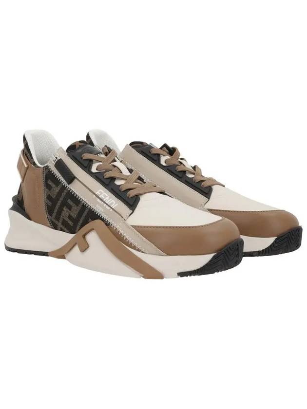 Leather Sneakers WITH FF Motif 7E1392AJZHF1PXJ B0651342058 - FENDI - BALAAN 4