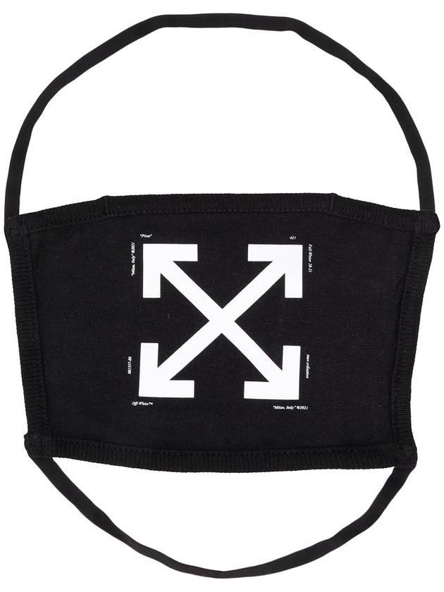 Arrow Logo Mask Black - OFF WHITE - BALAAN 1