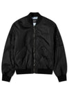 Logo Bomber Jacket Black - VERSACE - BALAAN 2