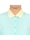 Golf Moira Short Sleeve Polo Shirt Aruba Blue - J.LINDEBERG - BALAAN 6