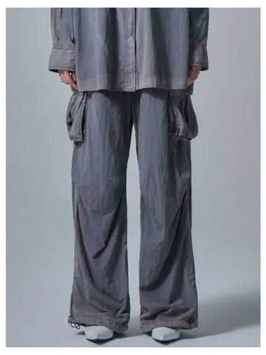 Garment dyeing cargo pants gray domestic product GM0024070967035 - JUUN.J - BALAAN 1