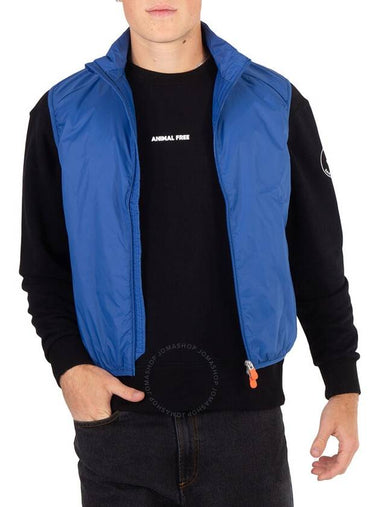 Save The Duck Snorkel Blue Stelis Zip Up Vest, Size Medium - SAVE THE DUCK - BALAAN 1