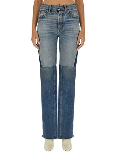 Chloé Patchwork Denim Jeans - CHLOE - BALAAN 1