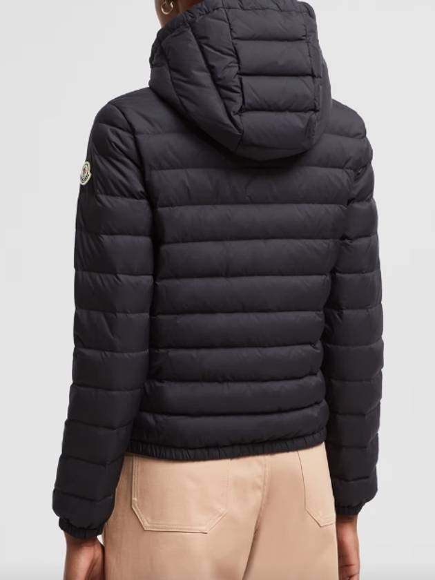 Hede Hooded Short Down Padding Black - MONCLER - BALAAN 5