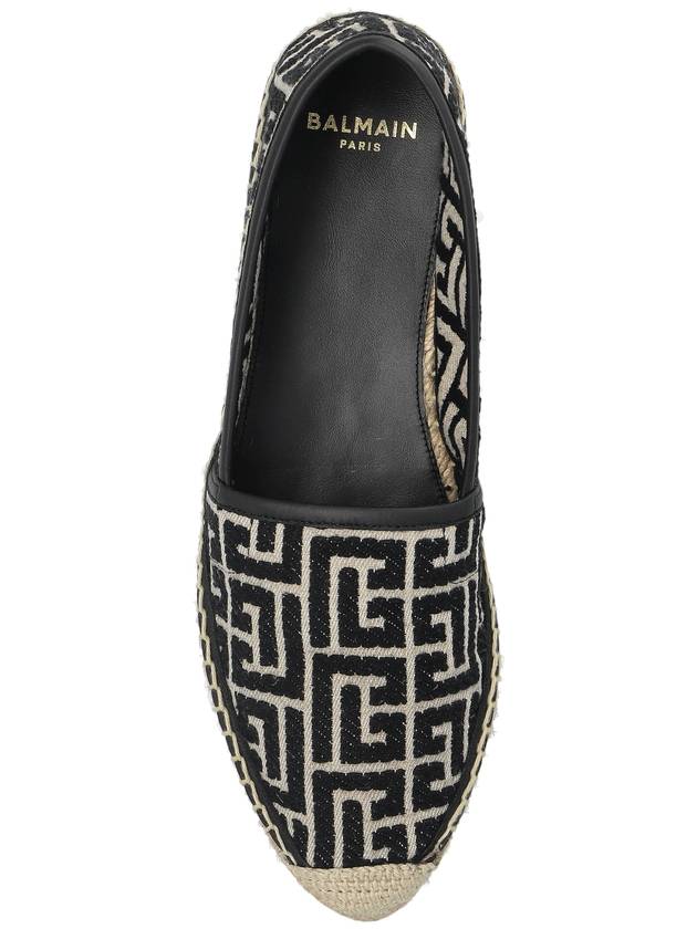 Balmain Platform Espadrilles Alex, Women's, Black - BALMAIN - BALAAN 6