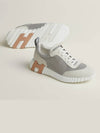 Bouncing Low Top Sneakers White Grey - HERMES - BALAAN 3