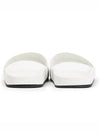 logo slippers white - BALENCIAGA - BALAAN.