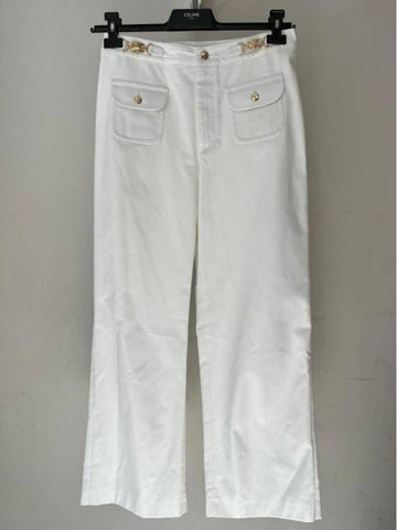 straight pants 2P76A547Z 01OW - CELINE - BALAAN 1