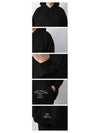 Maison De Couture Logo Cotton Hoodie Black - VETEMENTS - BALAAN 4