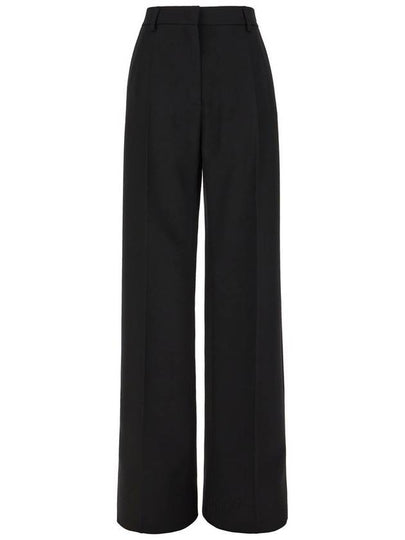 Wool wide pants black - VALENTINO - BALAAN 2