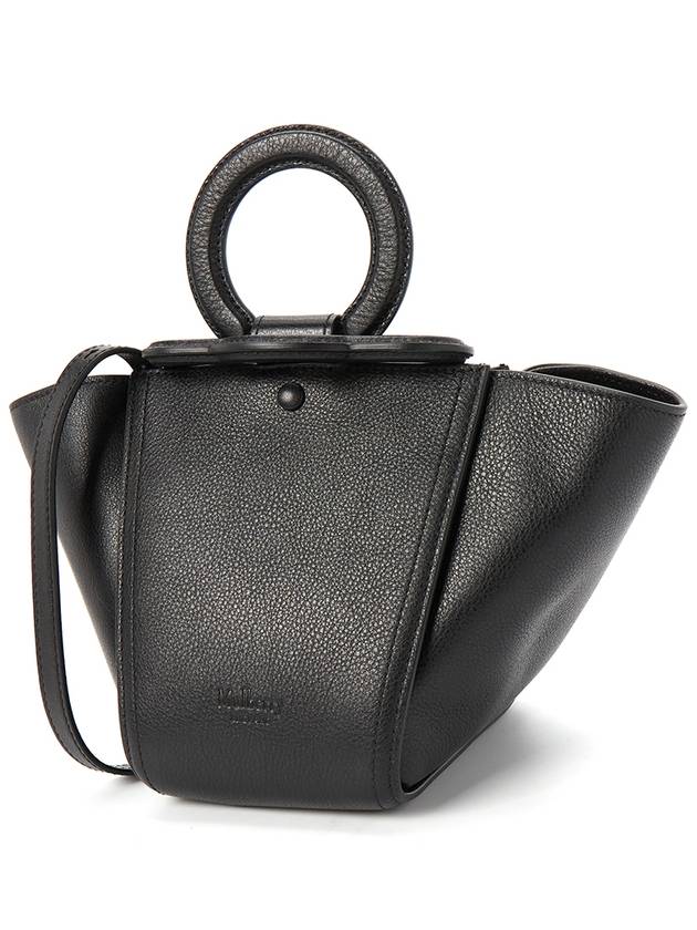 Mini Riders Calf Tote Bag Black - MULBERRY - BALAAN 3