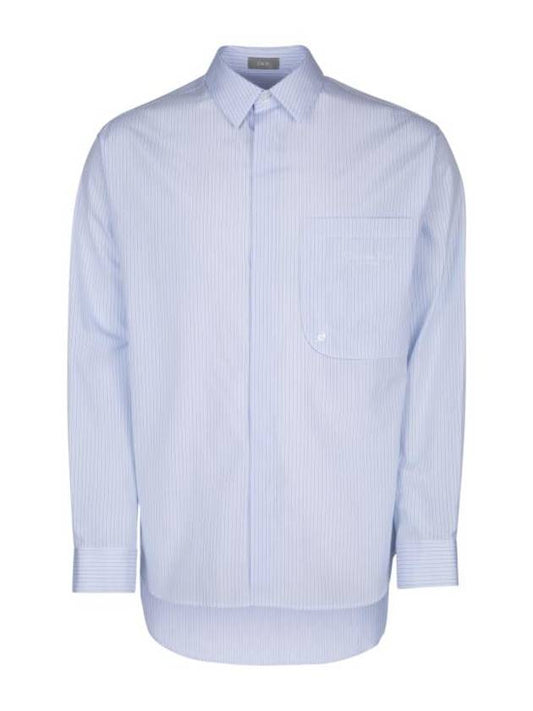 Christian long sleeve shirt 443C556A5656 070 LIGHTBLUE - DIOR - BALAAN 1