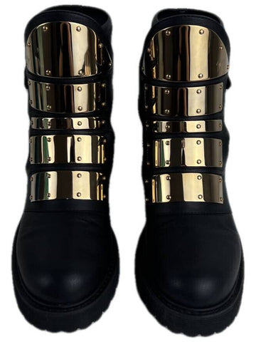 Gold Buckle Black Walker - GIUSEPPE ZANOTTI - BALAAN 1