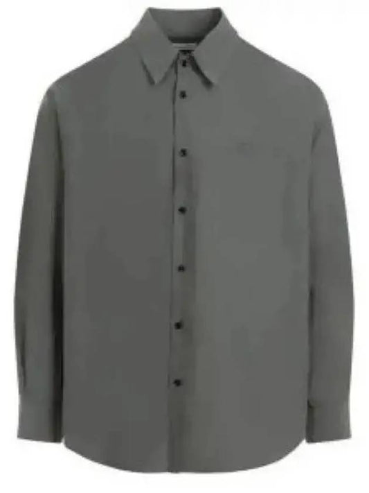 Double Pocket Long Sleeve Shirt Grey - LEMAIRE - BALAAN 2