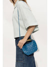 Sardin Intrecciato Mini Tote Bag Blue - BOTTEGA VENETA - BALAAN 3