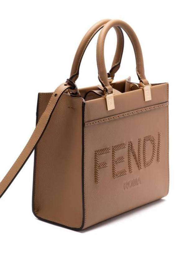 Logo Sunshine Small Tote Bag Cappuccino - FENDI - BALAAN 3