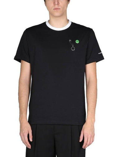 Fred Perry X Raf Simons Slim Fit T-Shirt - FRED PERRY - BALAAN 1