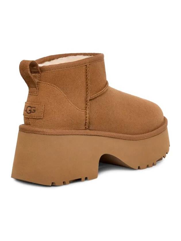 Classic Ultra Mini New Middle Boots Chestnut - UGG - BALAAN 4