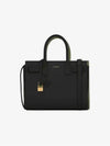 Sac De Jour Small Smooth Leather Baby Tote Bag Black - SAINT LAURENT - BALAAN 2