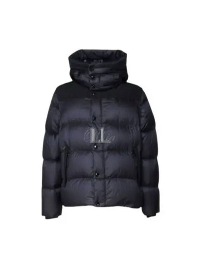 Hooded Nylon Down Padding Navy - BURBERRY - BALAAN 2