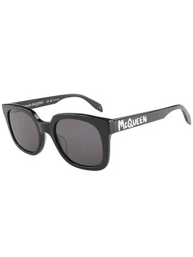 Eyewear Square Acetate Sunglasses Black - ALEXANDER MCQUEEN - BALAAN 1