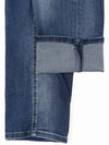 Vintage slim fit blue washed spandex denim - IKALOOOK - BALAAN 8