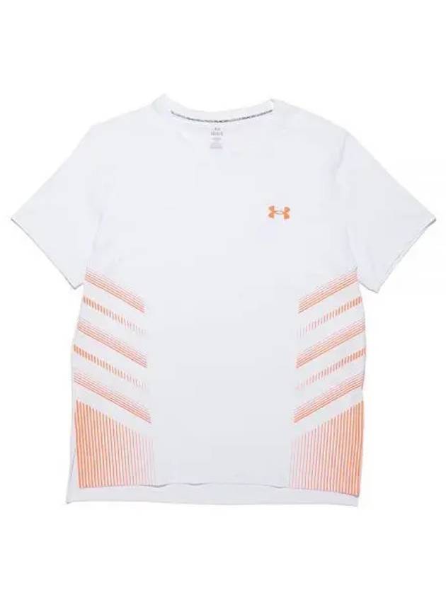 Iso-Chill Laser Heat Short Sleeve T-Shirt White - UNDER ARMOUR - BALAAN 1