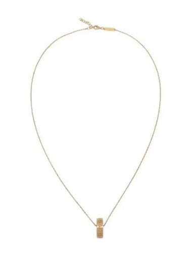 Number Logo Ring Necklace Gold - MAISON MARGIELA - BALAAN 1