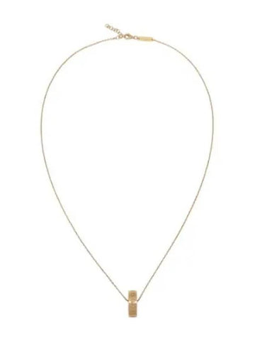 Number Logo Ring Necklace Gold Accessories - MAISON MARGIELA - BALAAN 1