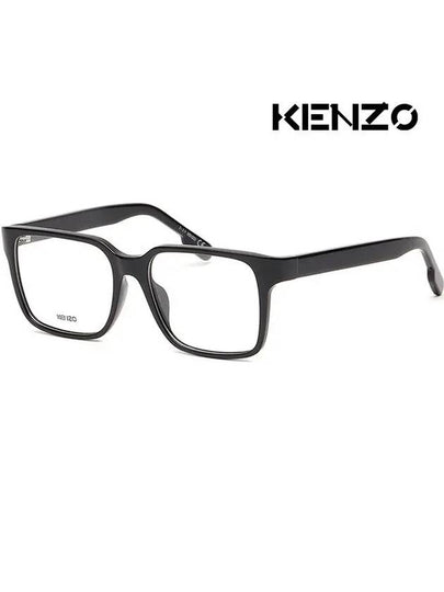 Eyewear Square Eyeglasses Black - KENZO - BALAAN 2