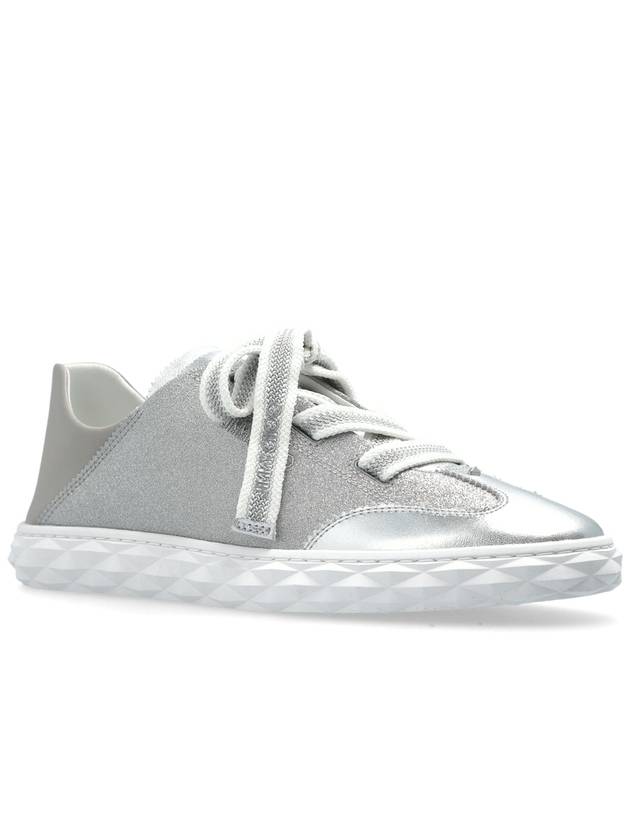 Jimmy Choo Diamond Sneakers, Women's, Silver - JIMMY CHOO - BALAAN 4