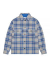 Kervon Check Wool Shirt Jacket Blue - ISABEL MARANT - BALAAN 2