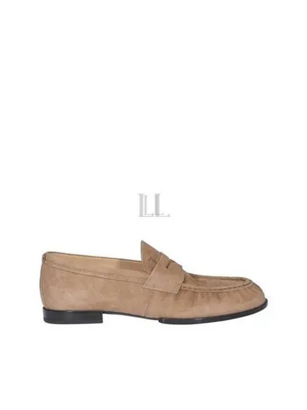 Men's Suede Loafer Brown - TOD'S - BALAAN 2