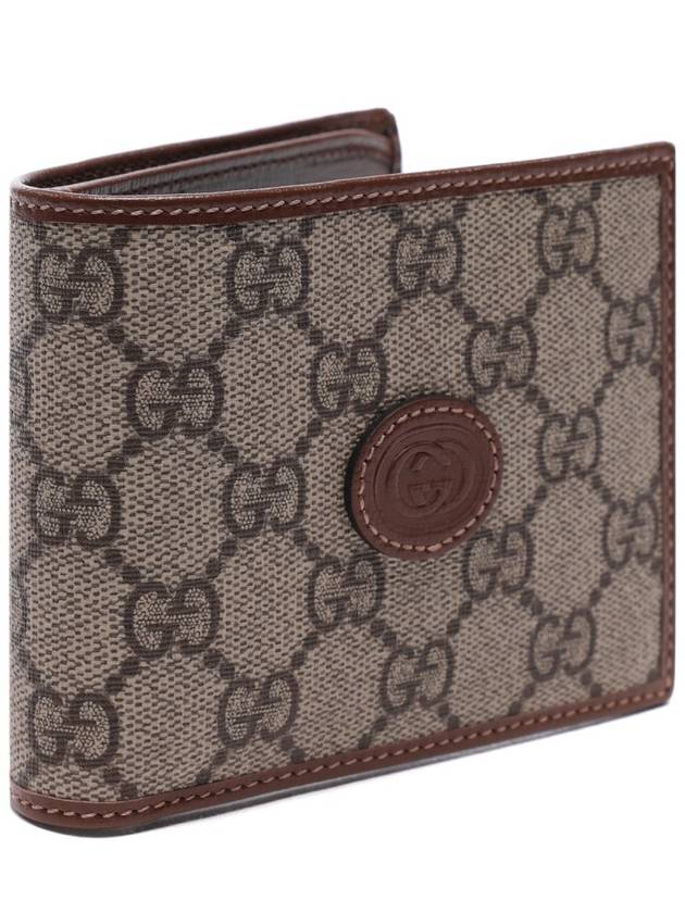 GG Removable Canvas Half Wallet Beige - GUCCI - BALAAN 4