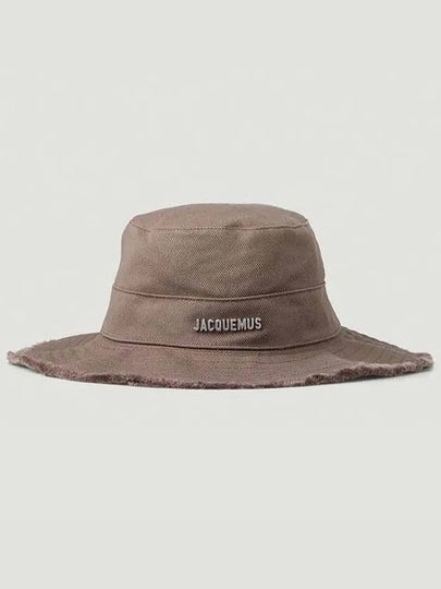 Le Bob Artichaut Cotton Bucket Hat Brown - JACQUEMUS - BALAAN 2