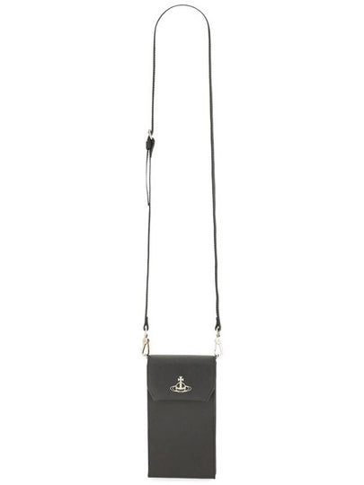 ORB Logo Cross Bag Black - VIVIENNE WESTWOOD - BALAAN 2