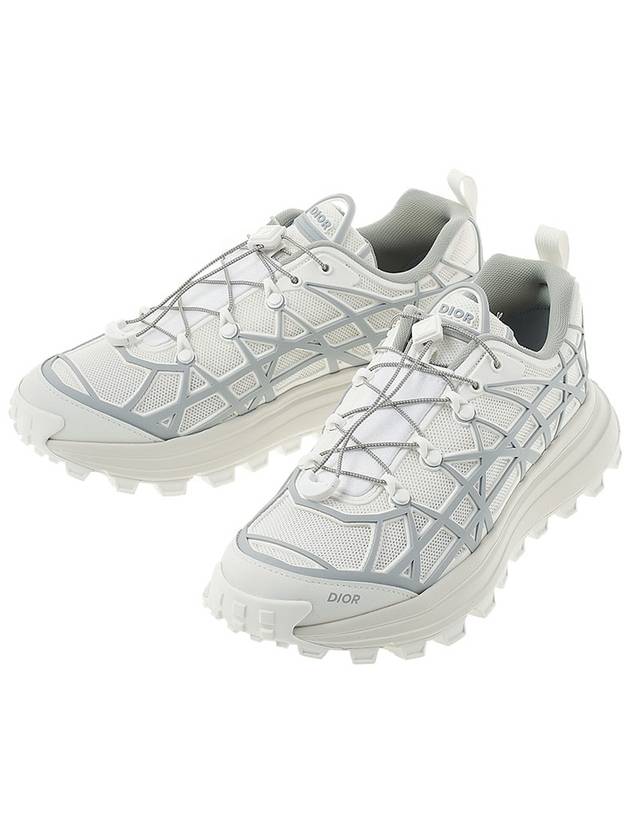 B31 Runner Technical Mesh Rubber Warped Low Top Sneakers White - DIOR - BALAAN 2