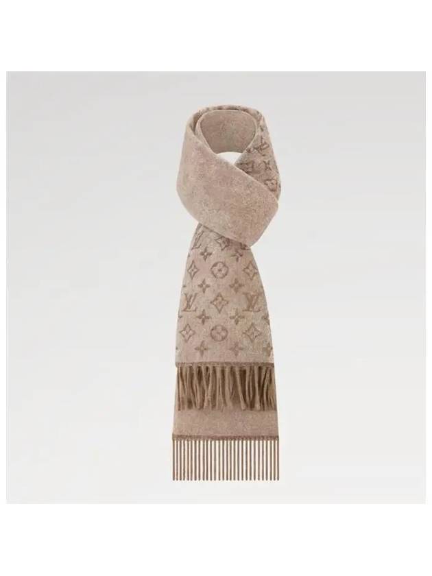 MNG Gradient Scarf Beige - LOUIS VUITTON - BALAAN 3