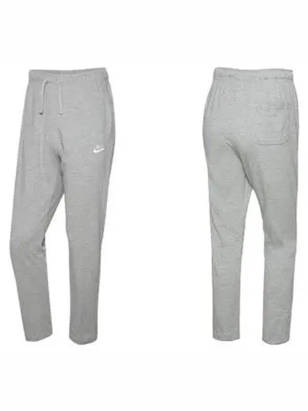 Men's NSW Club Jersey Track Pants Grey - NIKE - BALAAN 8